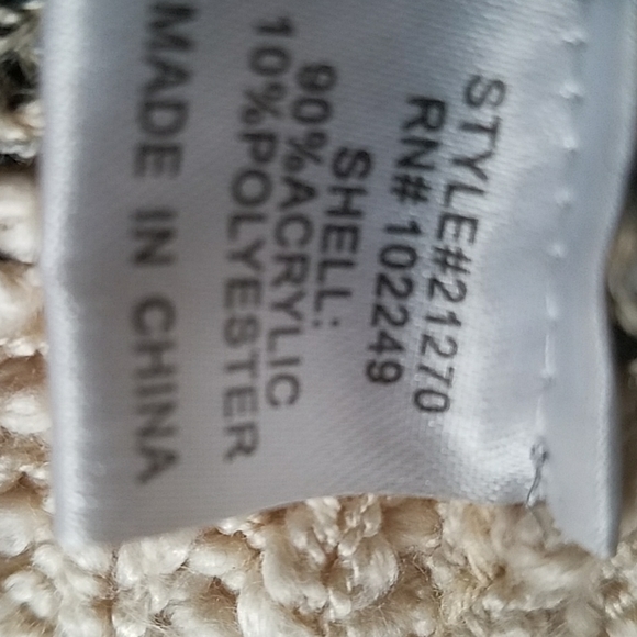 SKIES ARE BLUE Draped open knitted sweater S - Picture 3 of 7